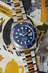 Modern: Rolex Submariner Date Ref. 126613LB 'Blue' Dial 2022 w/ Box & Papers