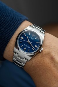 Modern: Rolex Oyster Perpetual 36 Ref. 126000 'Matte Blue' Dial 2025 w/ Box & Papers