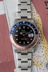 Rolex GMT-Master II 'Pepsi' Ref. 16710 2002 w/ Box & Papers