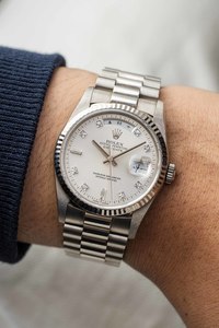 Rolex Day-Date Ref. 18239 'Chinese' 1991 w/ Box & Service Papers