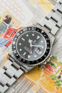 Available: Rolex GMT-Master II Ref. 16710 'Black' 2000 w/ Box & Papers