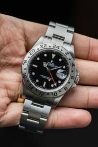 Available: Rolex Explorer II Ref. 16570 'Black' Dial 2006 w/ Box & Papers