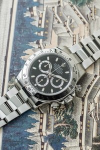 Rolex Daytona Ref. 116520 ‘Black’ Dial 2014 w/ Box & Papers