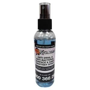 10 x 150ml Hand & Surface Sanitiser - X-Clean Xtreme Clean Online Webstore NZ