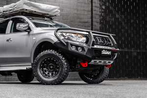 Frontpage: DEFENDER 4X4 Triple Loop Bull-Bar to suit 2015 – 2019 Mitsubishi Triton
