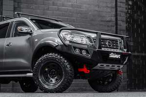 DEFENDER 4X4 Triple Loop Bull-Bar to suit 2015 – 2021 Nissan Navara