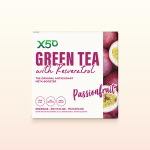 Green Tea Energy: Passionfruit Green Tea X50