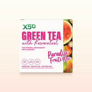 Paradise Fruits Mix Green Tea X50
