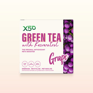 Green Tea Energy: Grape Green Tea X50
