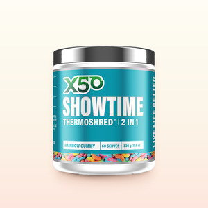 Preworkout Fatburners: Rainbow Gummy X50 Showtime Thermoshred