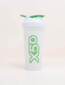 Merchandise: White & Green X50 Shaker