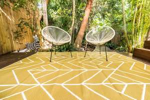 Best Selling: Outdoor Rug  - Glamorous Metallic and Cream