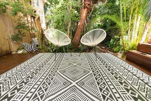 Outdoor Rug -  Lesotho Geometric Tribal