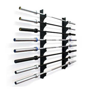 Bars Benches: Wall Mounted 10 Bar Rack (Gun rack)