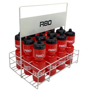 Training Accessories: R80 Wire Drink Bottle Carrier with 12 Bottles