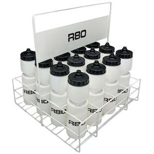 Training Accessories: R80 Wire Drink Bottle Carrier with 16 Bottles