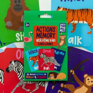Toys Games: Memory Game Te Reo Actions