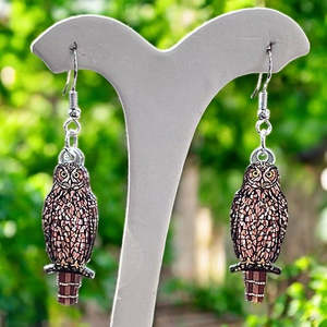 Morepork Earrings