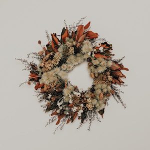 Products: Magnolia Wreath Matted Print – 8 x10