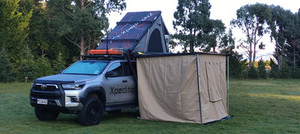 Products: Canvas Wall Kit for EEZI-AWN Swift - Grey Canvas XpeditioNZ