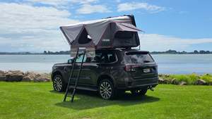 Xplora Hard Shell Roof Top Tent - Black