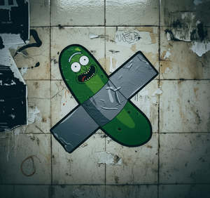 Allstickers: Funny Pickle 🥒 Sticker