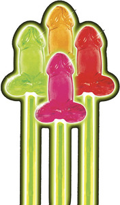 229262 - Bachelorette Party Flavours Glow Stick Pops - Singles XSite NZ
