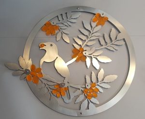 Products: Stainless Steel Kereru Bird & Karaka Tree - Xstream Profiles