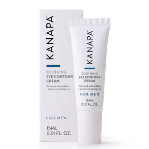 Kanapa Mens Range: Soothing Eye Contour Cream for Men