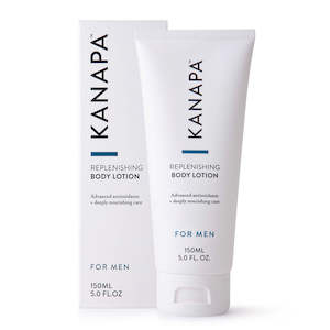 Kanapa Mens Range: Replenishing Body Lotion for Men