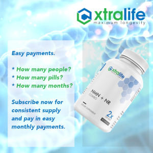 Products: Rewind (NMN+NR) Subscriptions - Xtralife