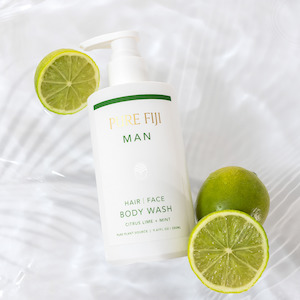All: Pure Fiji Man - Hair Face & Body Wash - Citrus Lime & Mint 280ml