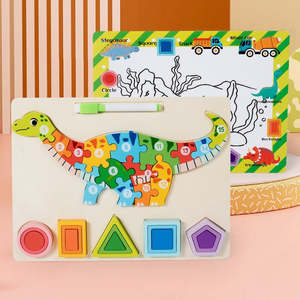 New Arriving November 2019: Number and Shapes Wooden Puzzle