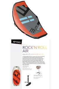 Wing Foiling: Ensis Rock n Roll Air Board and Foil Package and Ensis Spin Wing
