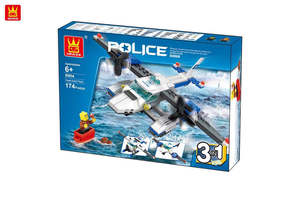 Due In Stock October 2022: Building Block Coast Guard Plane