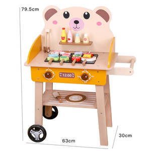 Wooden Pretend Play BBQ