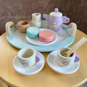 New Wooden Tea Set