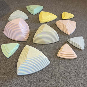 Due Late August Early September 2023: Balance Stepping Stones 11 Piece Set Pastel