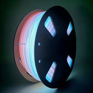 3d Printer Filament: PLA 3D Printer Filament Luminous Rainbow