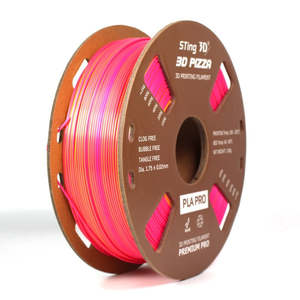 PLA 3D Printer Filament SILK Dual Colour Yellow + Purple
