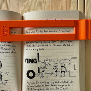 3d Prints 1: Reading Bar wide gap