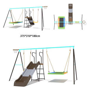 Xtreme Swing Slide Fort Sets: Outdoor Nest Swing and Slide