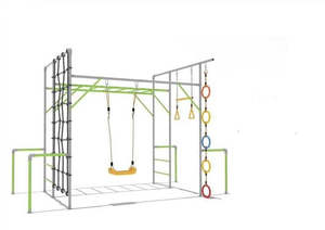 Xtreme Swing Slide Fort Sets: Xtreme Monkey Bars Set 03 - limited number in stock now