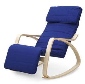 Rocking Chair with Reclining Footrest.