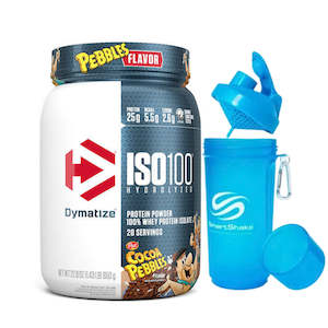 Post Workout: Dymatize ISO 100 Isolate Protein 20 serve