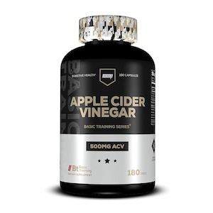 Vitamins: Redcon Apple Cider Vinegar 180sv Best Before 1/25