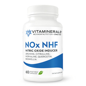 Build Muscle Pre Workout: Vitaminerals 122 NOx NHF Nitric Oxide Support