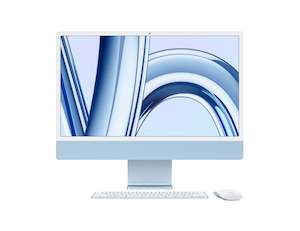 Refurbished Apple: Apple iMac 24 M1 4.5K 8GB 512GB Touch ID Blue refurbished