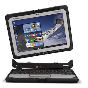 Refurbished Panasonic: Panasonic Toughbook CF-20 MK1 Intel Core m5-6Y57 1.1GHz 8GB 256GB SSD Win10Pro refurbished