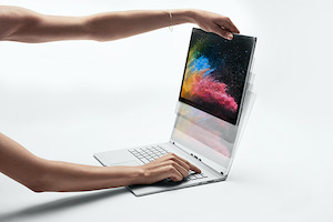 Refurbished Pc: Microsoft Surface Book 2 I5 8350U 8GB 256SSD 13.5inch Win 10 Pro refurbished *free surfacedock